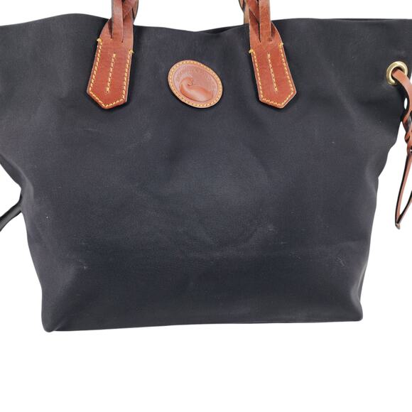 Dooney & Bourke Lightweight Nylon Snap Closure Shopper Handbag Purse - Picture 2 of 8